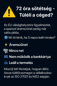válságkezelés vállalkozásoknak, nis2 felkészítés